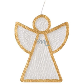 Emocio Angel candle white-gold 95 x 30 x 120 mm