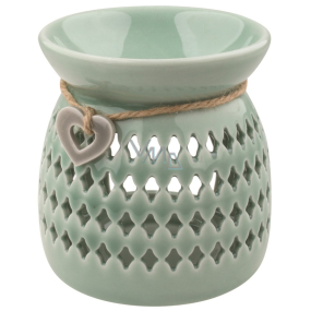 Aromalampa ceramic green 10 cm