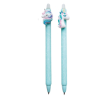 Colorino Erasable Pen Unicorn Green, Blue Refill 0.5 mm 1 Piece