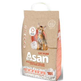Asan Cat Pure ecological litter for short-haired cats, kittens and ferrets 10 l