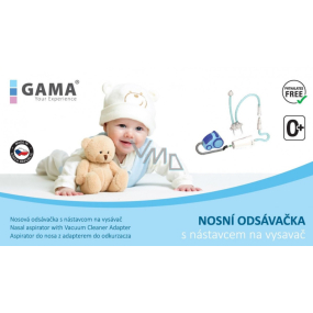 GAMA Nasal aspirator with a vacuum cleaner attachment