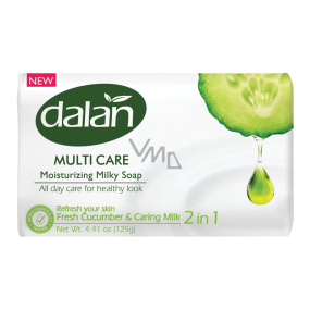 Dalan Multi Care Fresh Cucumber & Caring Milk toilet soap 90 g