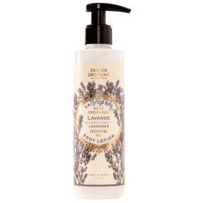 Panier des Sens Lavender moisturizing and nourishing body lotion dispenser 250 ml