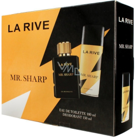 La Rive Mr.Sharp eau de toilette for men 100 ml + deodorant spray 150 ml, gift set