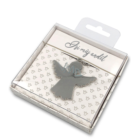 Nekupto Gift keychain for happiness You are my angel 4 cm