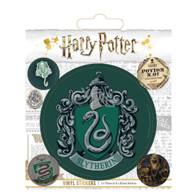 Epee Merch Harry Potter - Slytherin Set of stickers 5 pieces