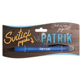 Nekupto Glowing pen named Patrik, touch tool controller 15 cm