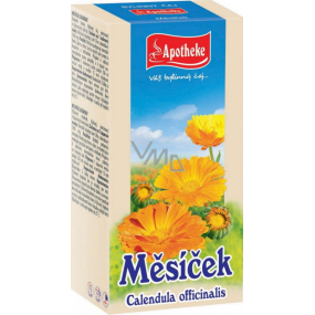 Apotheke Marigold Herbal Tea contributes to the normal function of the liver and intestines 20 x 1.5 g