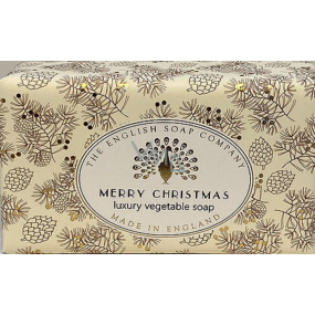 English Soap Vintage Merry Christmas natural perfumed toilet soap with shea butter 190 g