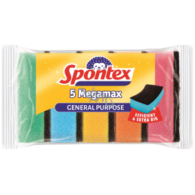 Spontex Megamax dish sponges 5 pieces