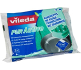 Vileda Pur Active sponge for dishesTeflon medium 2 pieces