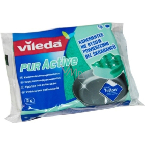 Vileda Pur Active sponge for dishesTeflon medium 2 pieces