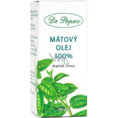 Dr. Popov Peppermint Oil 100% Natural Oil for External and Internal Use Dietary Supplement 10 ml