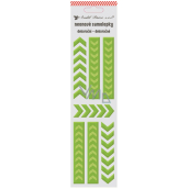 Stickers neon ribbon yellow 7 x 28,5 cm