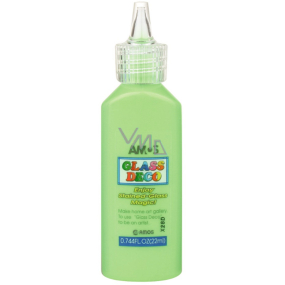 Amos Colors for glass 10. Light green 22 ml
