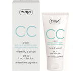 Ziaja CC Cream SPF10 for irritated, sensitive skin with dilated capillaries 50 ml