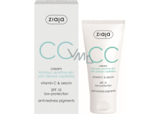 Ziaja CC Cream SPF10 for irritated, sensitive skin with dilated capillaries 50 ml