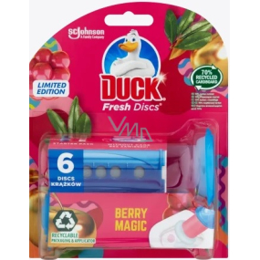 Duck Fresh Discs Berry Magic WC gel for hygienic cleanliness and freshness of your toilet 36 ml