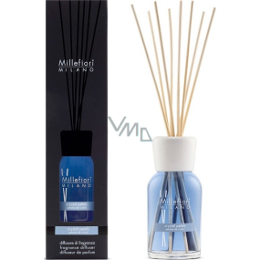 Millefiori Milano Natural Crystal Petals - Crystal leaves Diffuser 250 ml + 8 stalks 30 cm long for medium-sized spaces lasts at least 3 months
