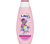 Lilien Girls Shampoo and Bath Foam 2-in-1 for Girls 400 ml