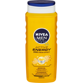 Nivea Men Active Energy shower gel for men 500 ml