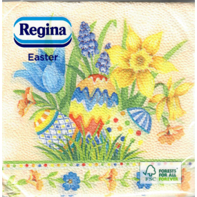 Regina Paper napkins 1 ply 33 x 33 cm 20 pieces Easter eggs, flowers
