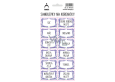 Arch Stickers for Spice Jars Lavender - Salt 11 x 23.5 cm 0412 SK