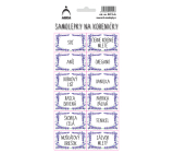Arch Lavender spice stickers - Sol '11 x 23,5 cm 0412 SK