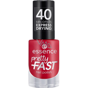 Essence Pretty Fast nail polish 03 Ready Steady Red 5 ml
