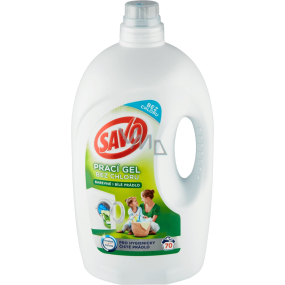 Savo Universal chlorine-free washing gel for white and coloured laundry 70 doses 3.5 l