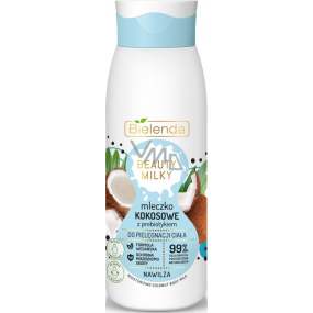 Bielenda Beauty Milky Coconut milk with probiotics moisturizing body lotion 400 ml