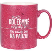 Albi Stoneware Mug Colleague Raspberry 570 ml