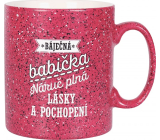 Albi Stoneware Mug Grandma Raspberry 570 ml