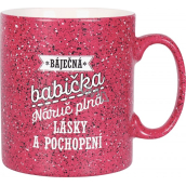 Albi Stoneware Mug Grandma Raspberry 570 ml