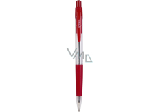 Spoko Ballpoint pen transparent red, red refill, 0.5 mm