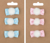 Richstar Accessories Hair clips 5 cm 3 pieces different colours