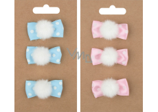 Richstar Accessories Hair clips 5 cm 3 pieces different colours