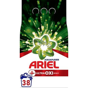 Ariel Aquapuder Ultra Oxi Effect washing powder for white, colored and black laundry 38 doses 2,850 kg