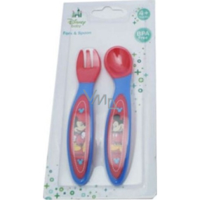 Disney Baby Mickey Mouse cutlery blue-red for children 4+ months
