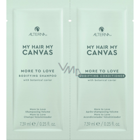 Alterna My Hair My Canvas More To Love Volume Shampoo and Volume Hair Conditioner 2 x 7.39 ml, duopack