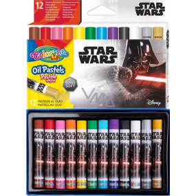 Colorino Star Wars oil crayons round 12 colors