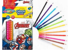 Colorino Crayons triangular Marvel Avengers 13 colors