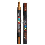 Posca Universal Acrylic Marker 0.9 - 1.3 mm Bronze PC-3M