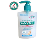 Sanytol Sensitive disinfectant hand gel, moisturizing, kills viruses and bacteria 250 ml (AH1N1)