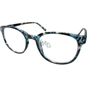 Berkeley Reading glasses +1.5 plastic tabby blue-green-brown 1 piece MC2198