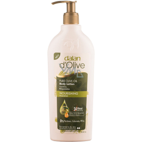 Dalan d´Olive Pure Olive Oil nourishing body lotion with olive oil dispenser 400 ml