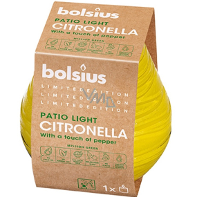 Bolsius Citronela repellent candle in glass 90 x 94 mm 1 piece