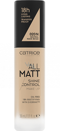 Catrice All Matt drogerie make-up parfumerie Shine VMD Neutral Nude ml Control 020 - 30 - Beige