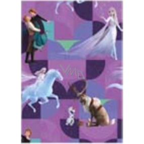 Ditipo Gift wrapping paper 70 x 200 cm Christmas Disney Ice Kingdom purple