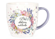 Albi Flowering mug For a good mood 380 ml